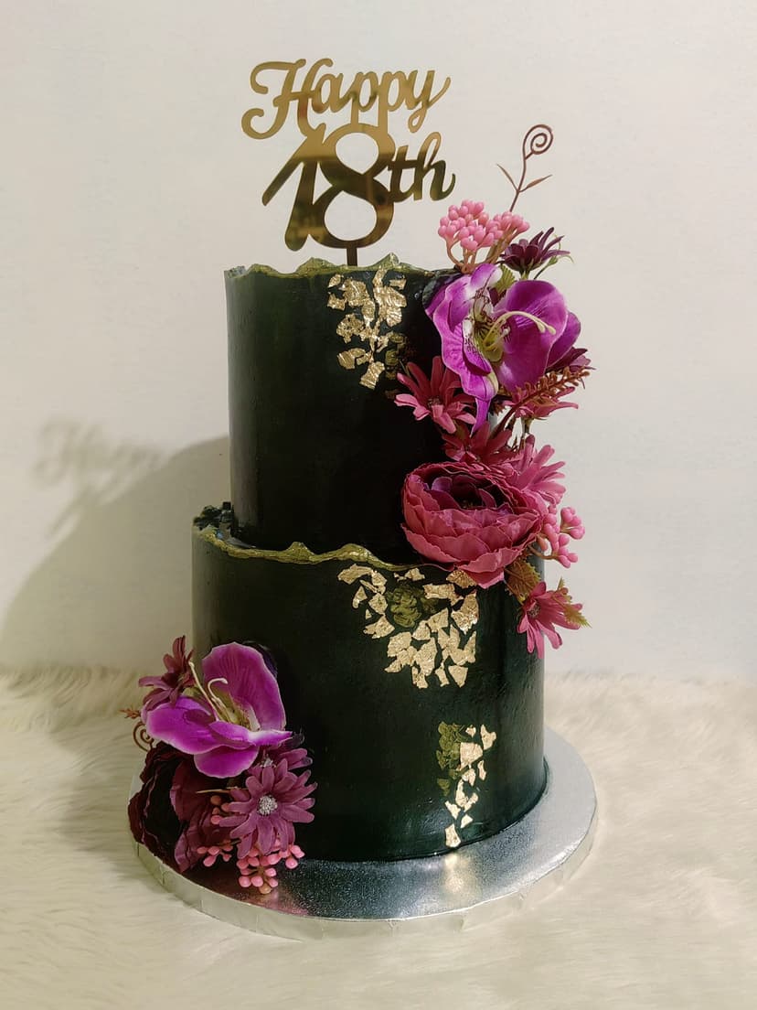 Choco Moist Cake 2tier